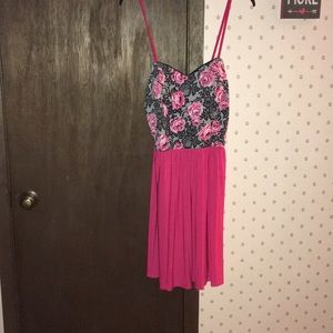 XL Pink Floral Dress